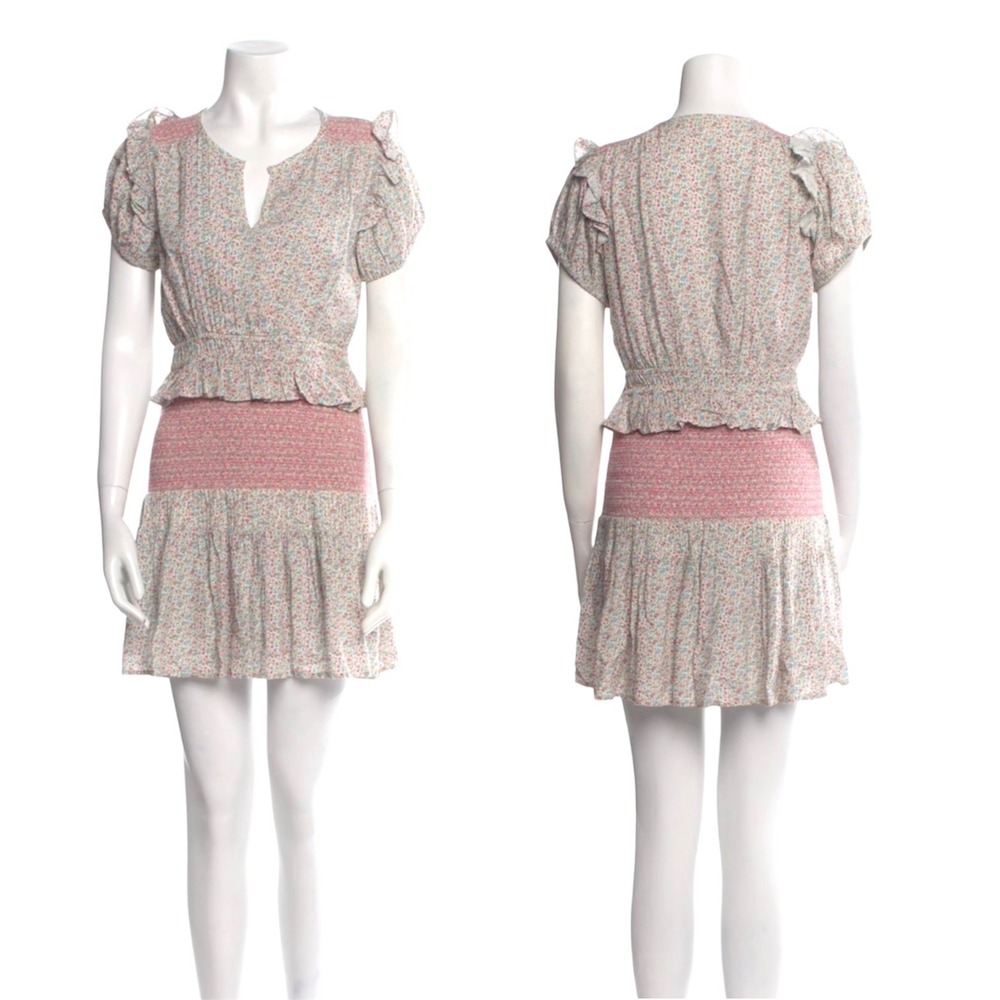 LoveShackFancy Toto Confetti Mix Dress Small Cottage Fairy Whimiscal